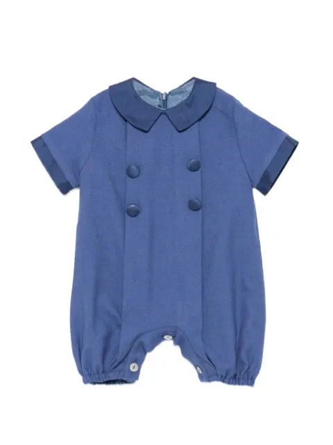PAIO CRIPPA double-breasted Peter Pan-collar romper