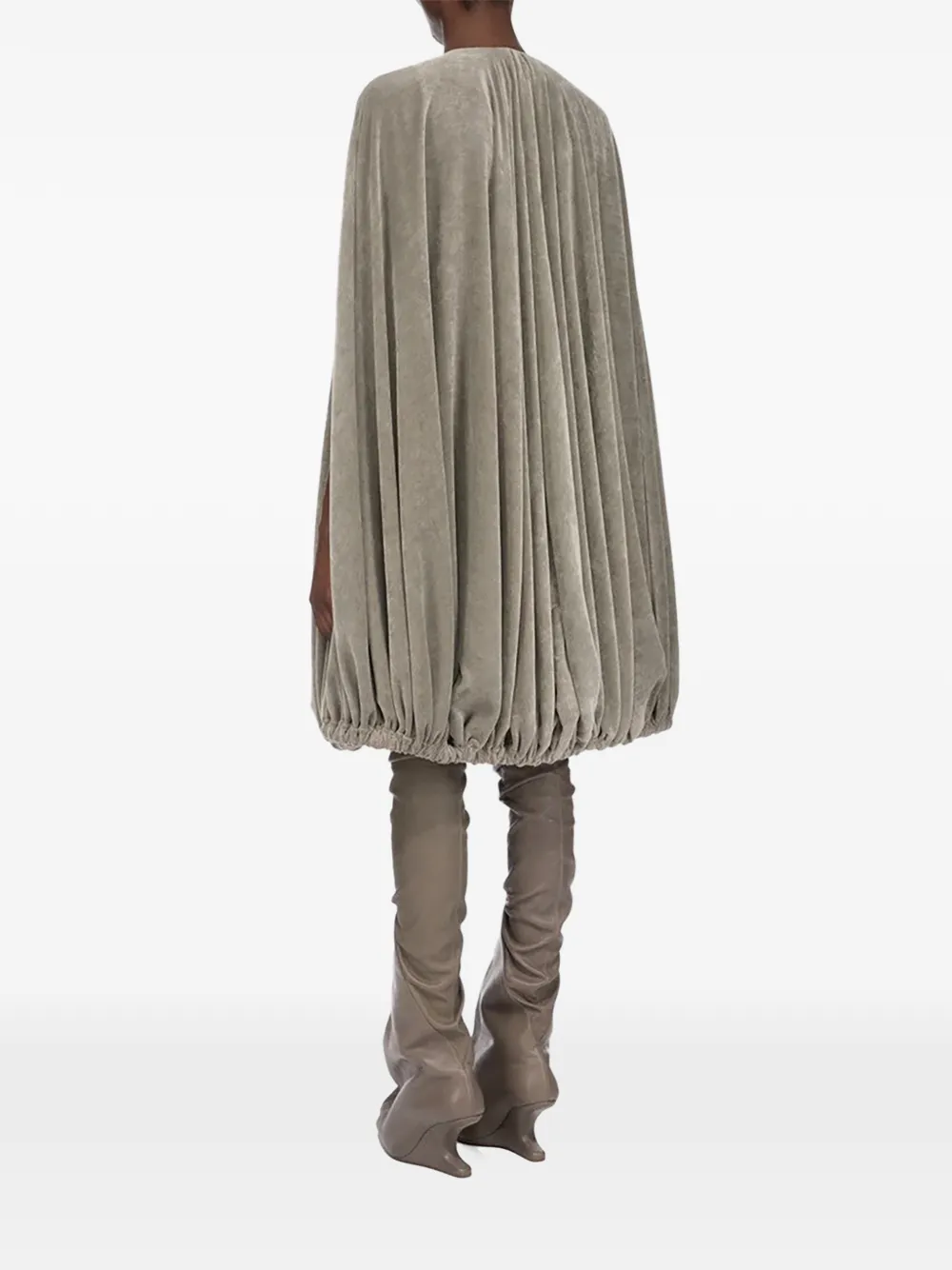 Rick Owens Temple bubble coat Grijs