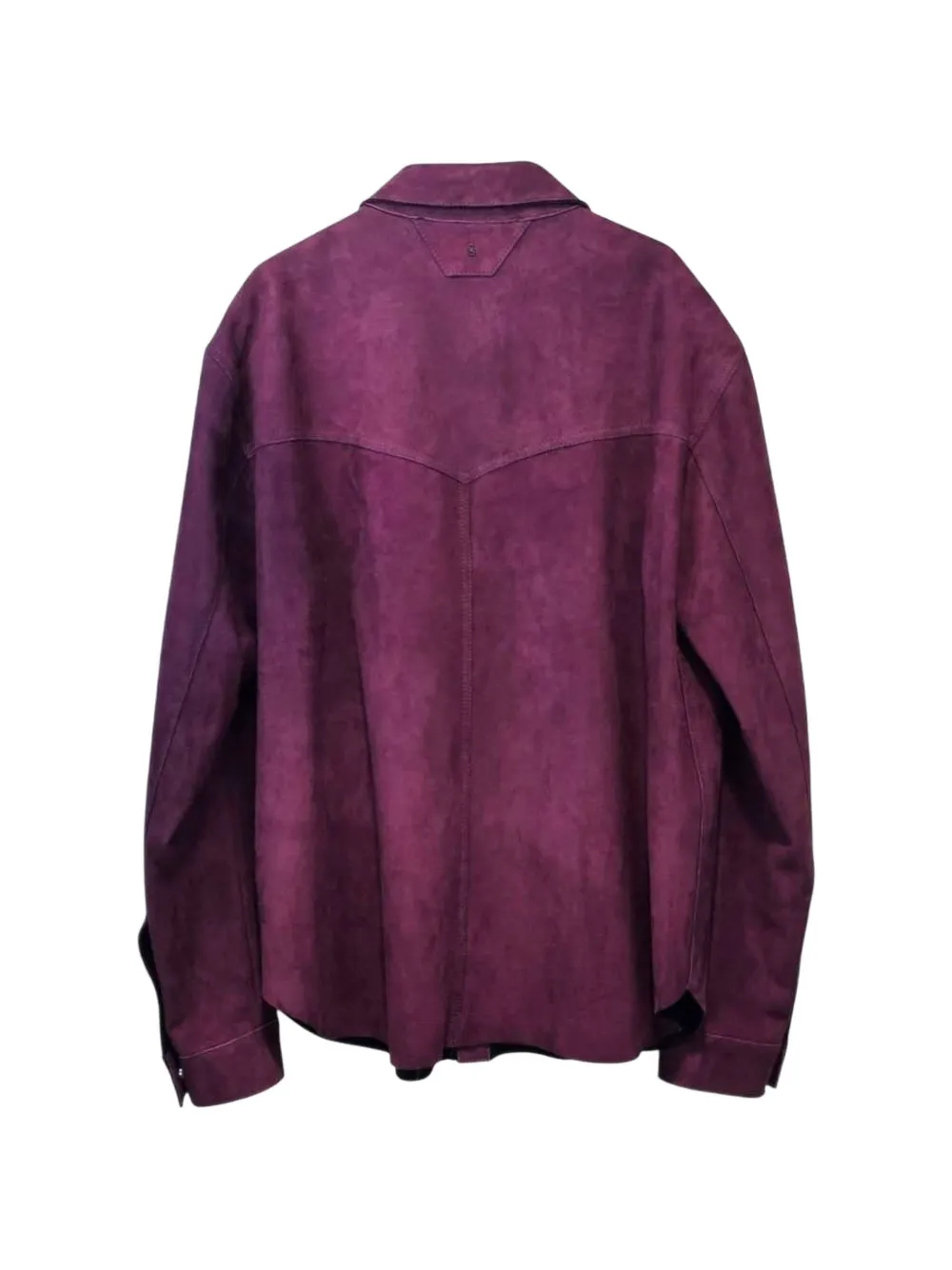 Salvatore Santoro Suède jack in western-stijl Paars