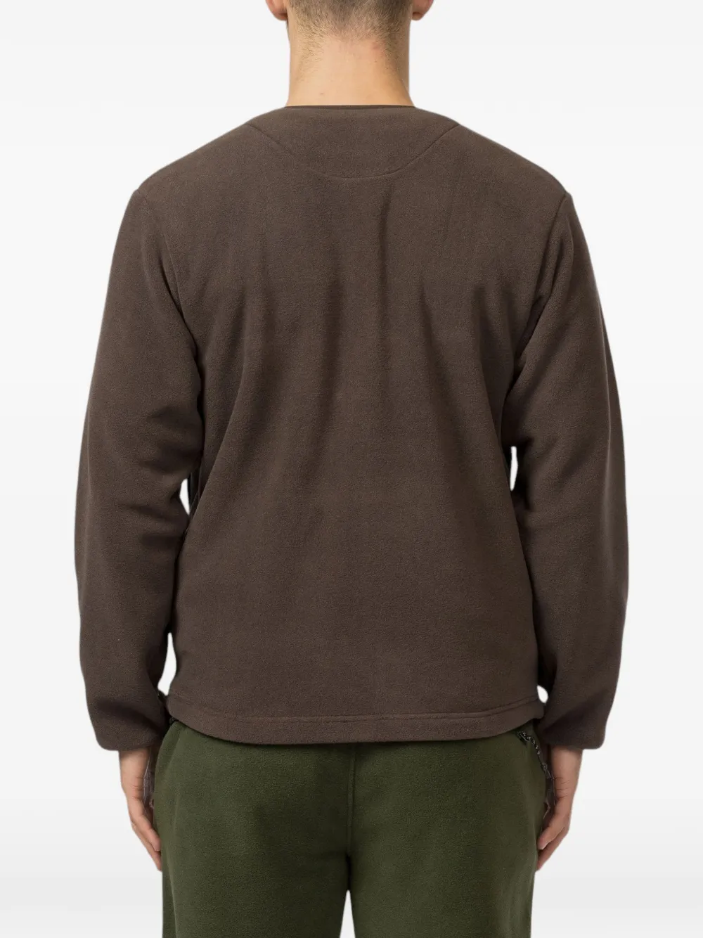 Snow Peak Waterafstotend fleece vest Bruin