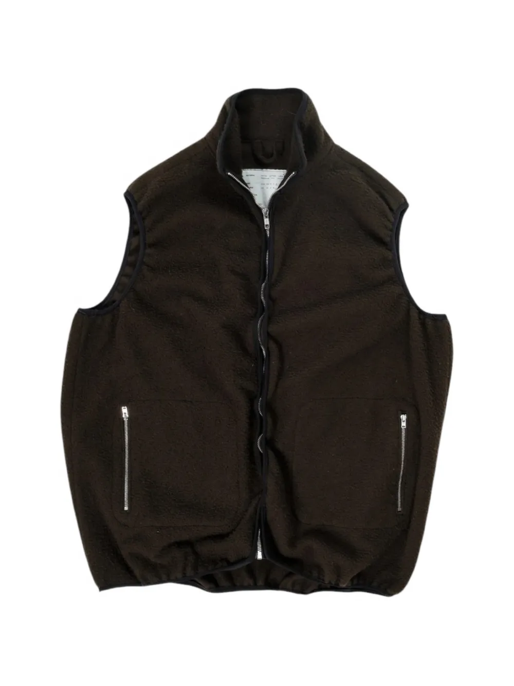 Camiel Fortgens fleece zip-up gilet