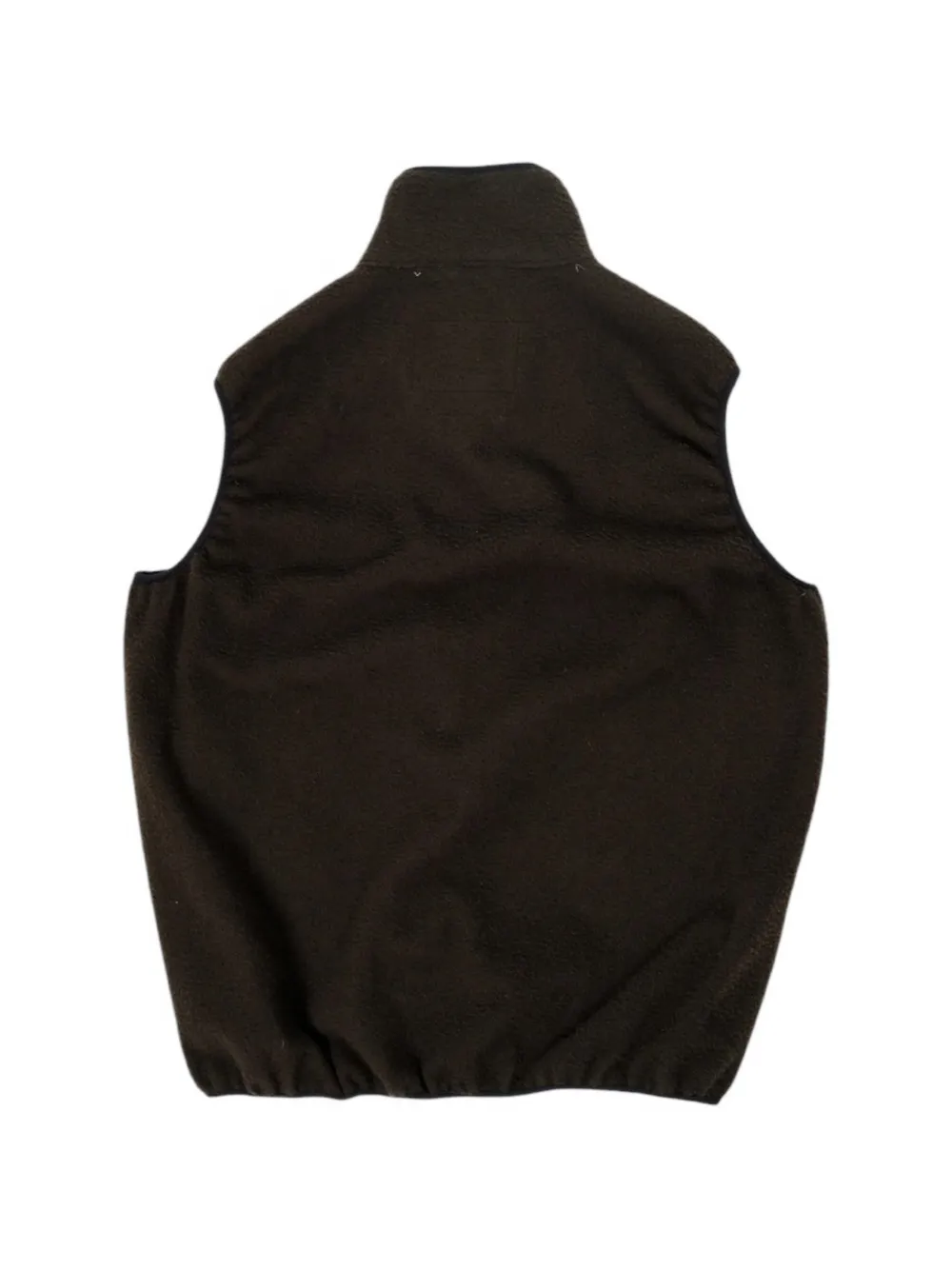 Camiel Fortgens Fleece gilet met rits Groen