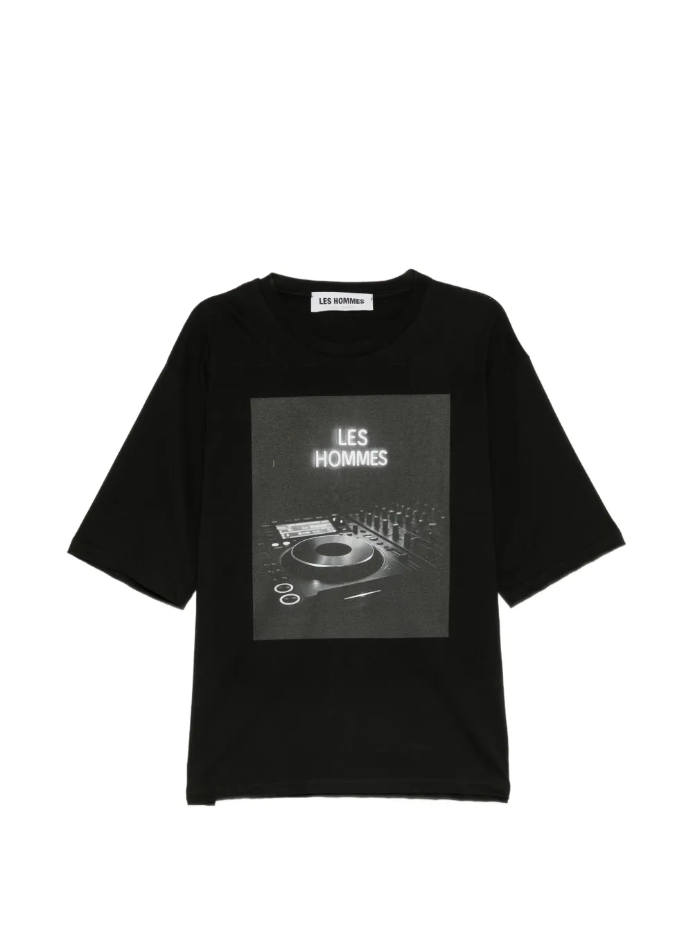 LES HOMMES graphic-print T-shirt