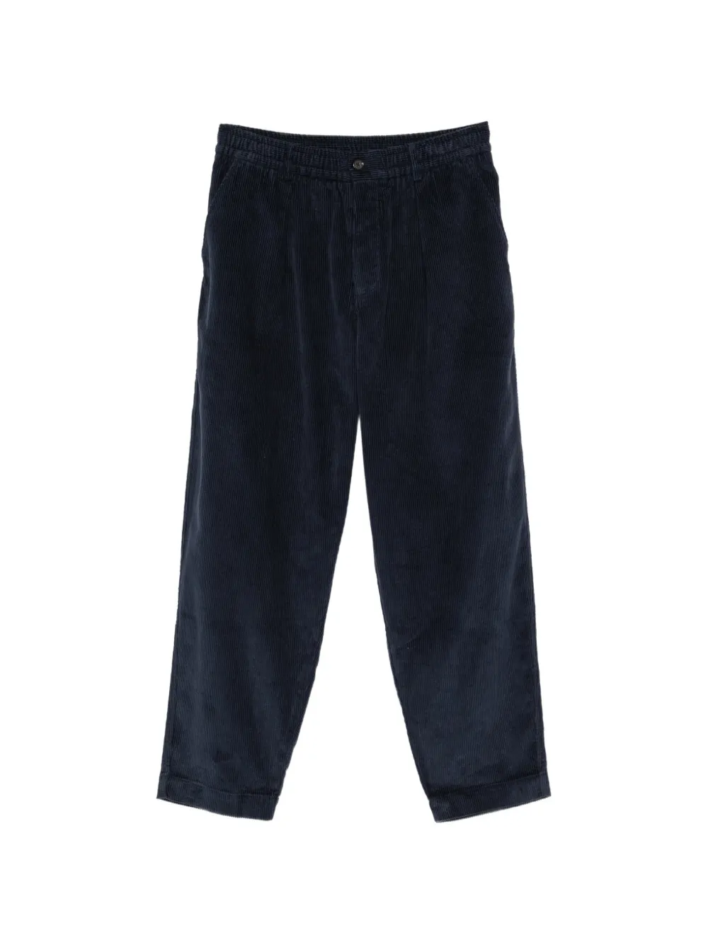 Universal Works Pleated Track corduroy pants - Blu