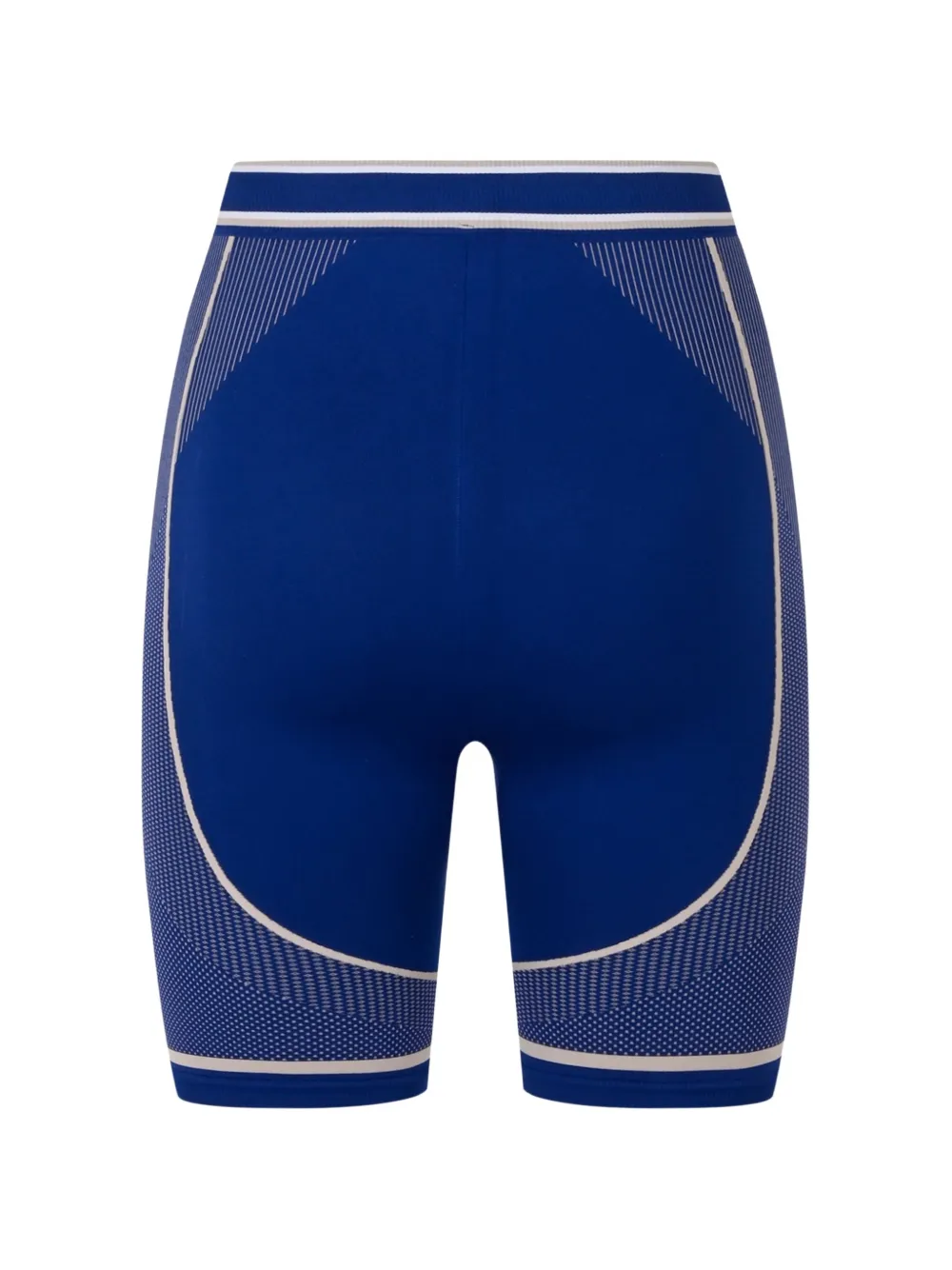 Casablanca striped-trim cycling shorts Blauw