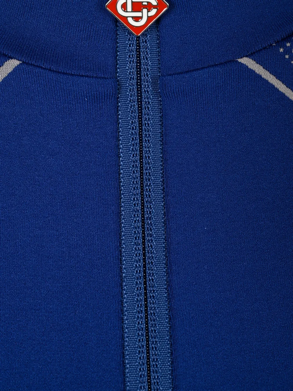 Casablanca Trainingsjack met logo-ritstrekker Blauw