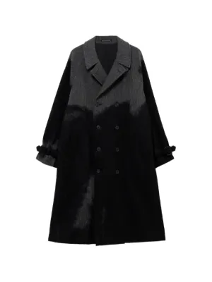 Yohji Yamamoto ウール コート | ブラック | FARFETCH JP