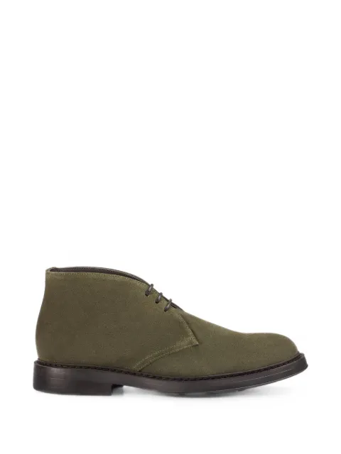 Doucal's lace-up suede desert boots