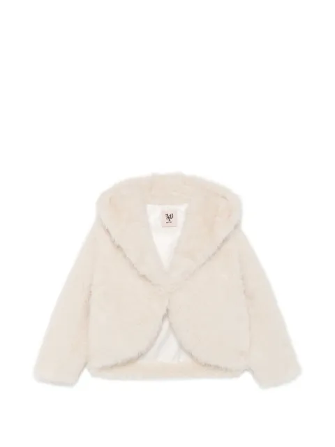 Aniye By faux-fur hooded jacket