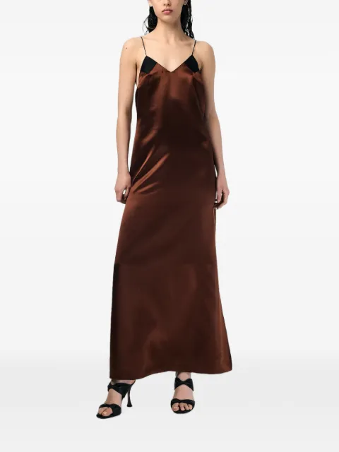 ANDRA ANDREESCU Noemie silk maxi dress