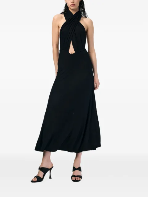 ANDRA ANDREESCU Selene crossover backless maxi dress