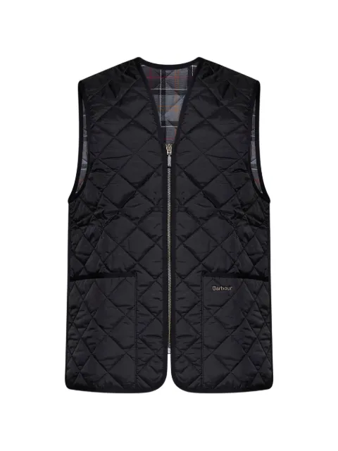 Barbour diamond-quilted gilet