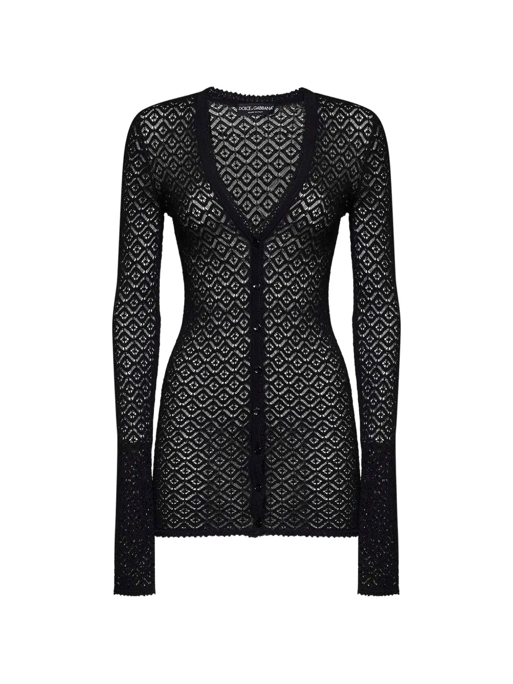 Dolce & Gabbana lace cardigan - Nero