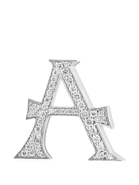 ASHNA MEHTA medium diamond initial bag charm