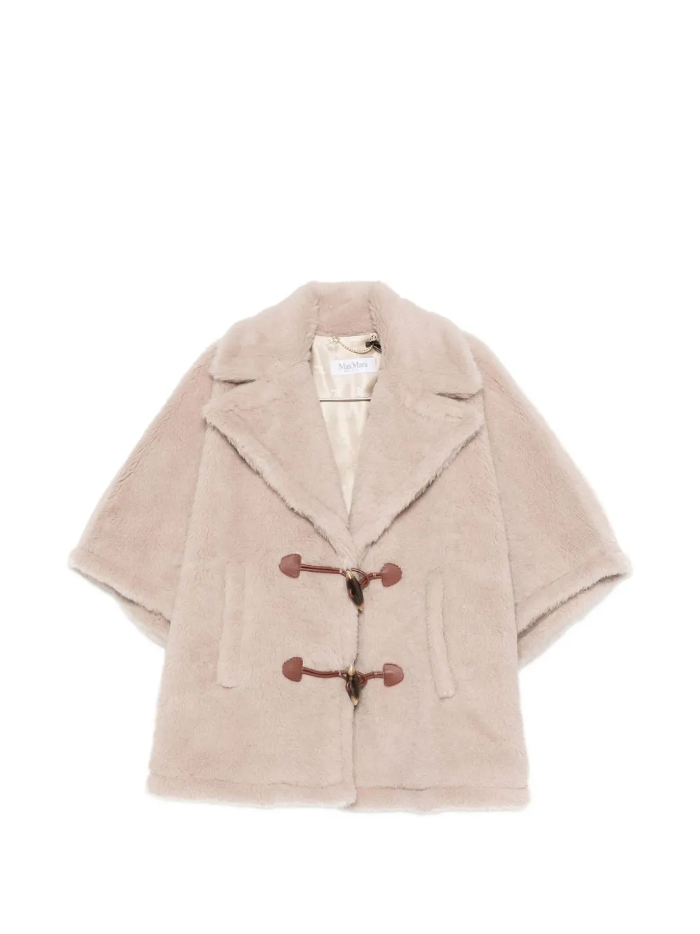 Max Mara Jacke mit Knebelverschluss - Nude