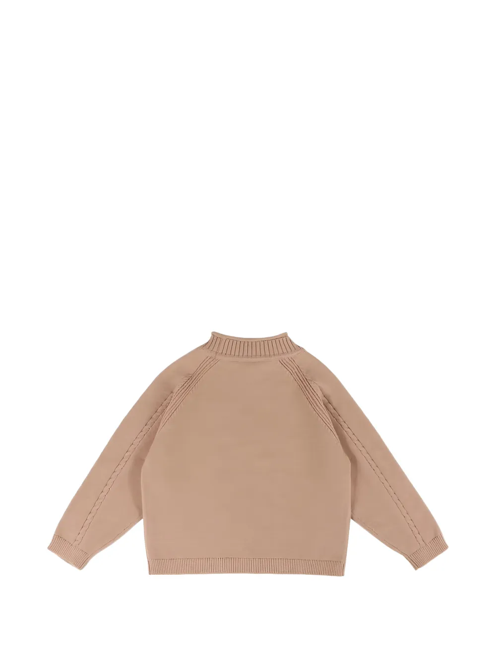 Donsje Sagee kabelgebreide trui Beige