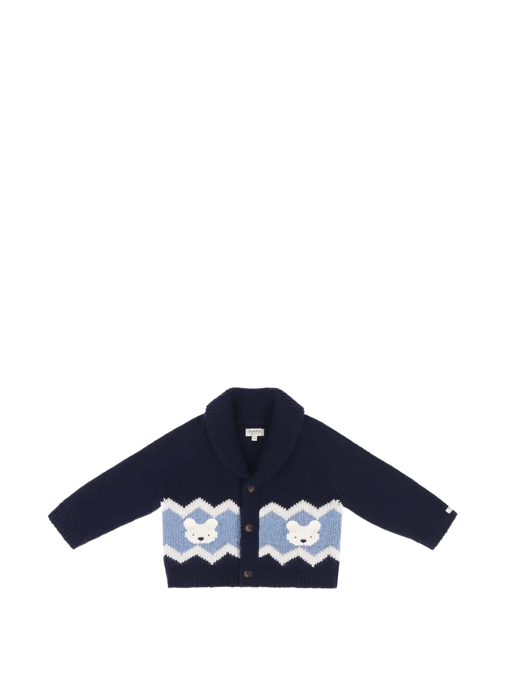 Donsje Kwinten merino-wool cardigan - Blu