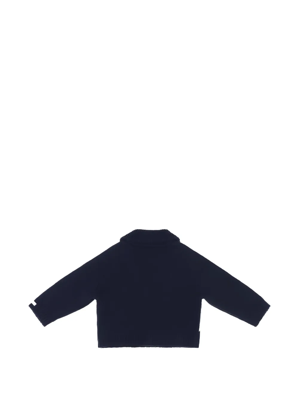 Donsje Kwinten vest van merinowol Blauw
