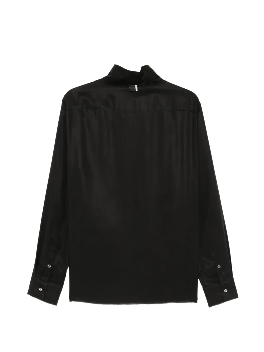Low Brand high-neck shirt Zwart