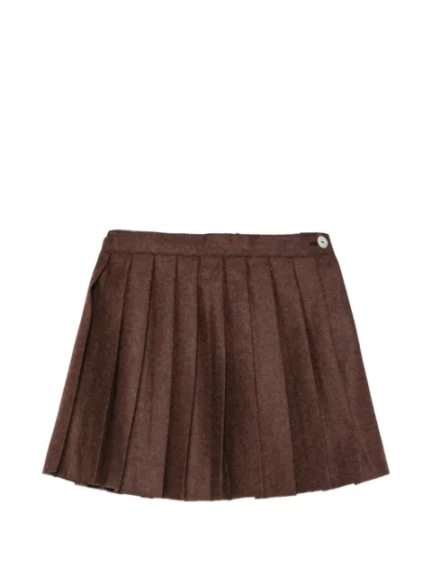 PAIO CRIPPA Ranuncolo pleated skirt