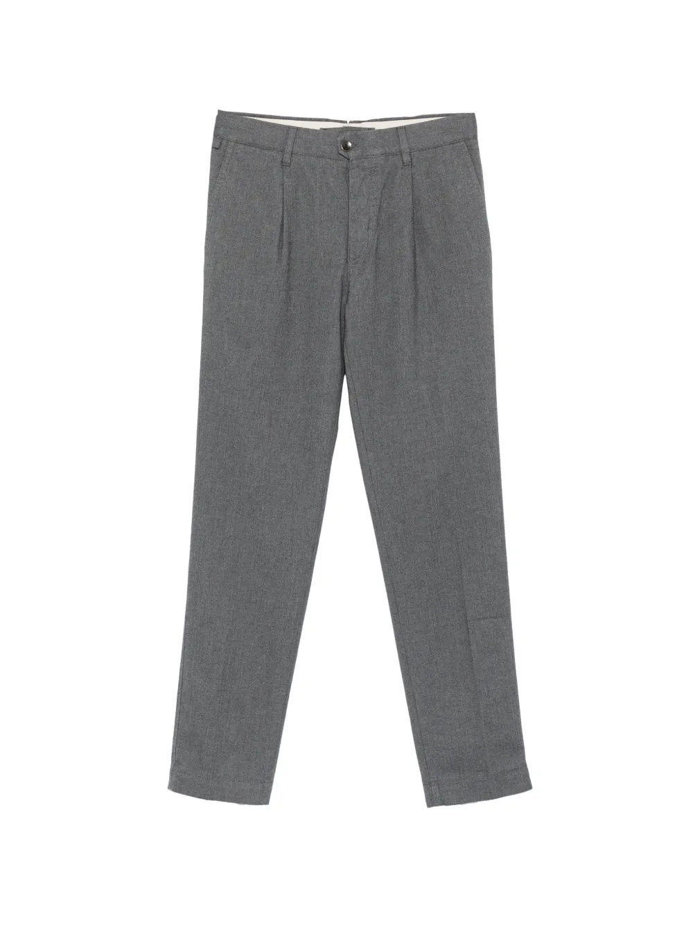 Incotex Pantaloni con motivo pied-de-poule - Grigio