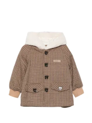 Burberry Kids チェック キルティングジャケット | ニュートラル