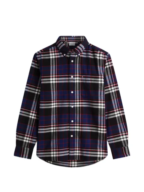 Tommy Hilfiger plaid button-down shirt