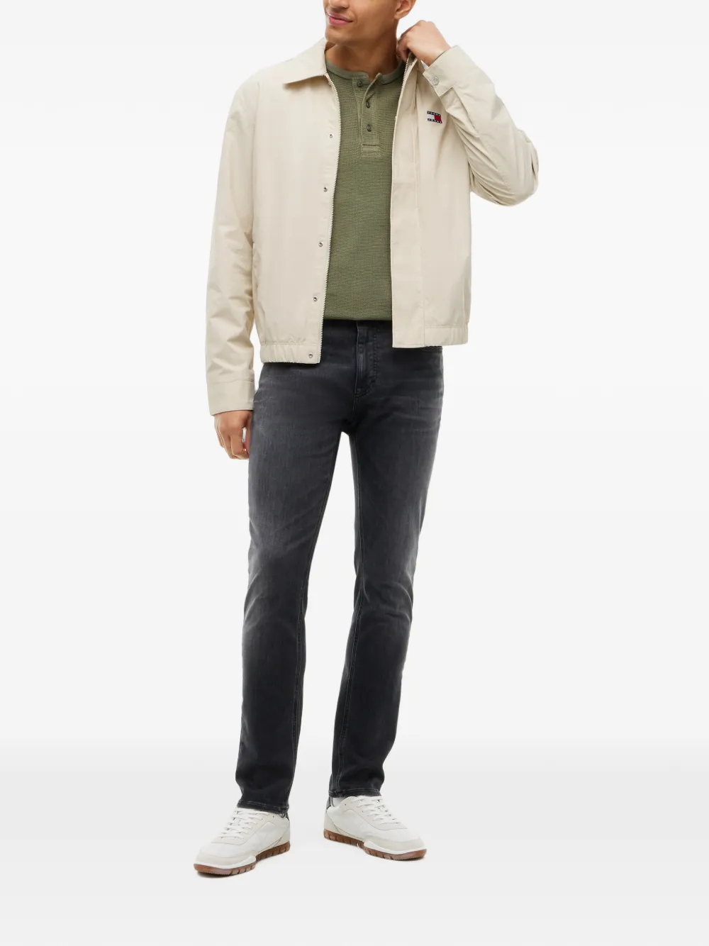 Tommy Hilfiger Jeans met vervaagd effect Grijs