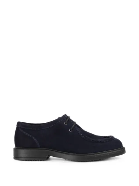 Doucal's lace-up suede shoes