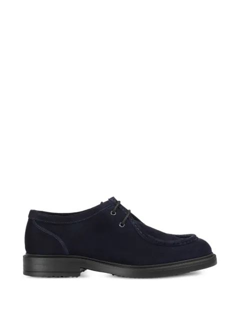 Doucal's lace-up suede shoes