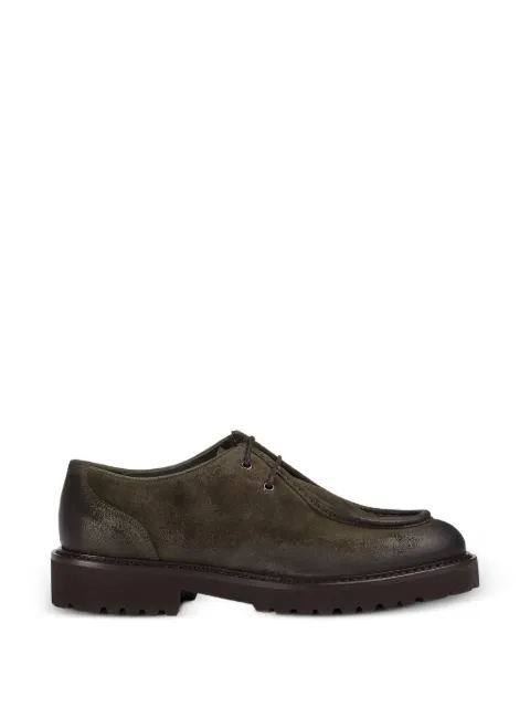 Doucal's lace-up suede shoes