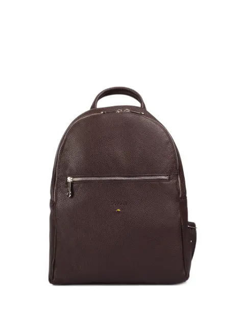 Doucal's grained leather backpack