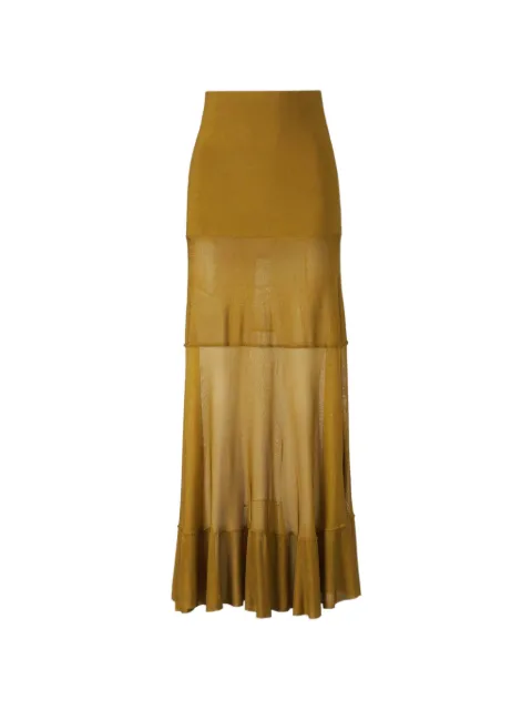 Altuzarra Gorrell panelled maxi skirt