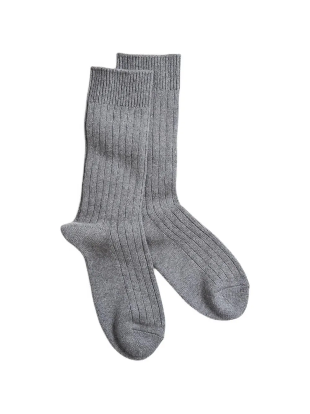 RoToTo ribbed-knit crew socks - Gris