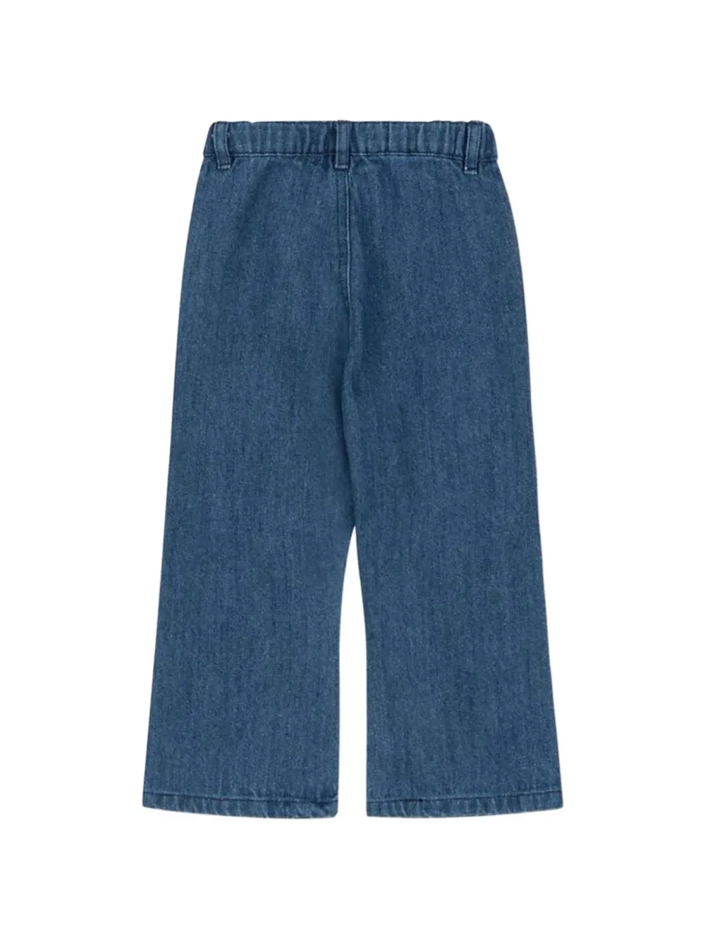 Konges Sløjd Elba flared jeans met kersen van pailletten Blauw