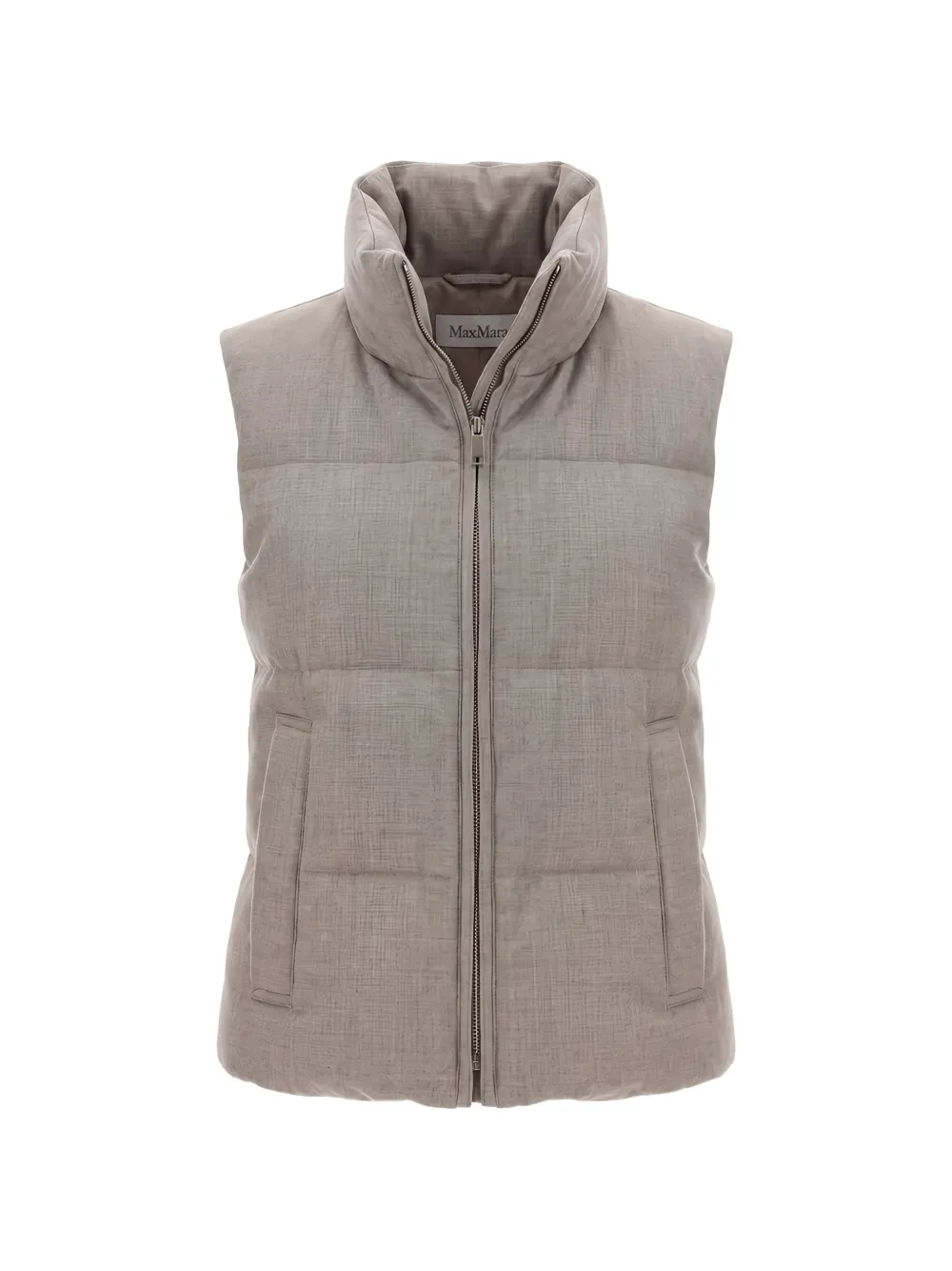 Max Mara Milord padded gilet - Grau