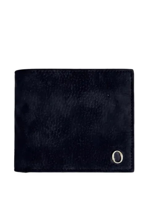 Orciani logo-plaque bifold leather wallet