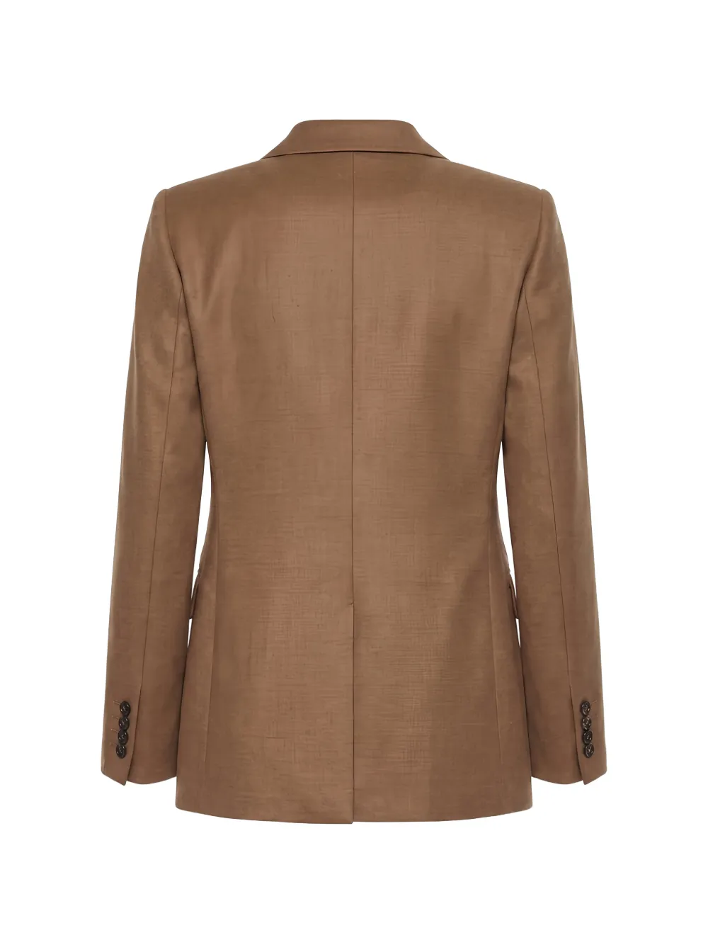 Max Mara Blazer met dubbele rij knopen Bruin