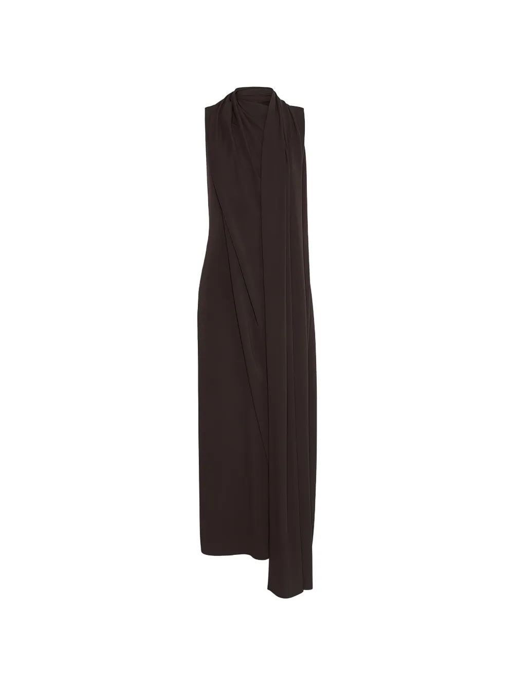 Sportmax Staffa draped sleeveless maxi dress