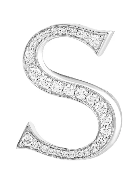 ASHNA MEHTA medium diamond initial bag charm