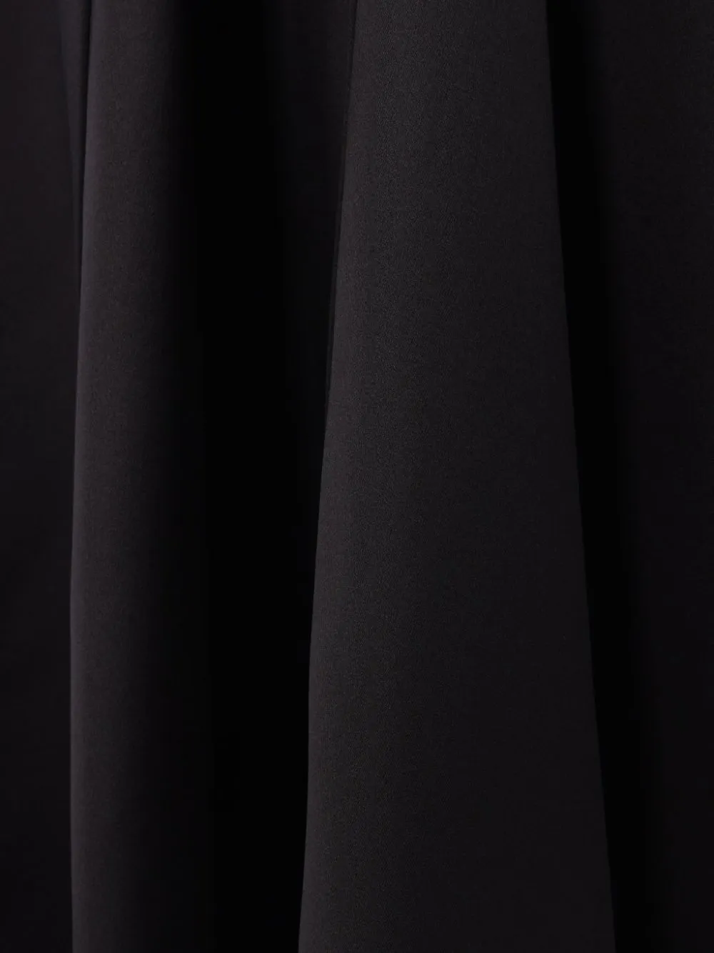 Max Mara boned silk-satin maxi dress Zwart