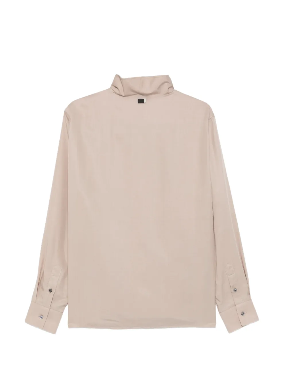 Low Brand high-neck long-sleeve shirt Beige