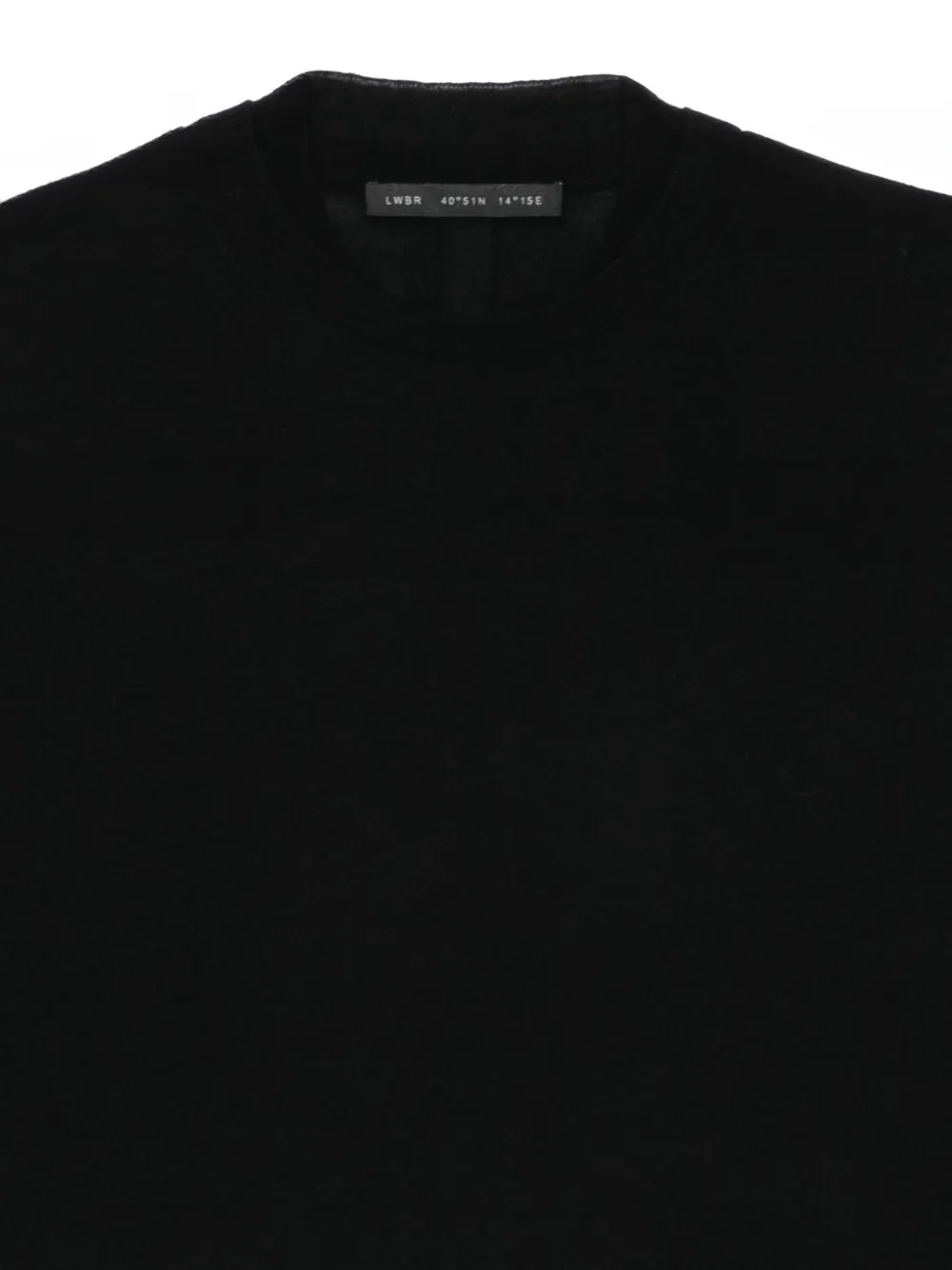 Low Brand crew-neck sweater Zwart