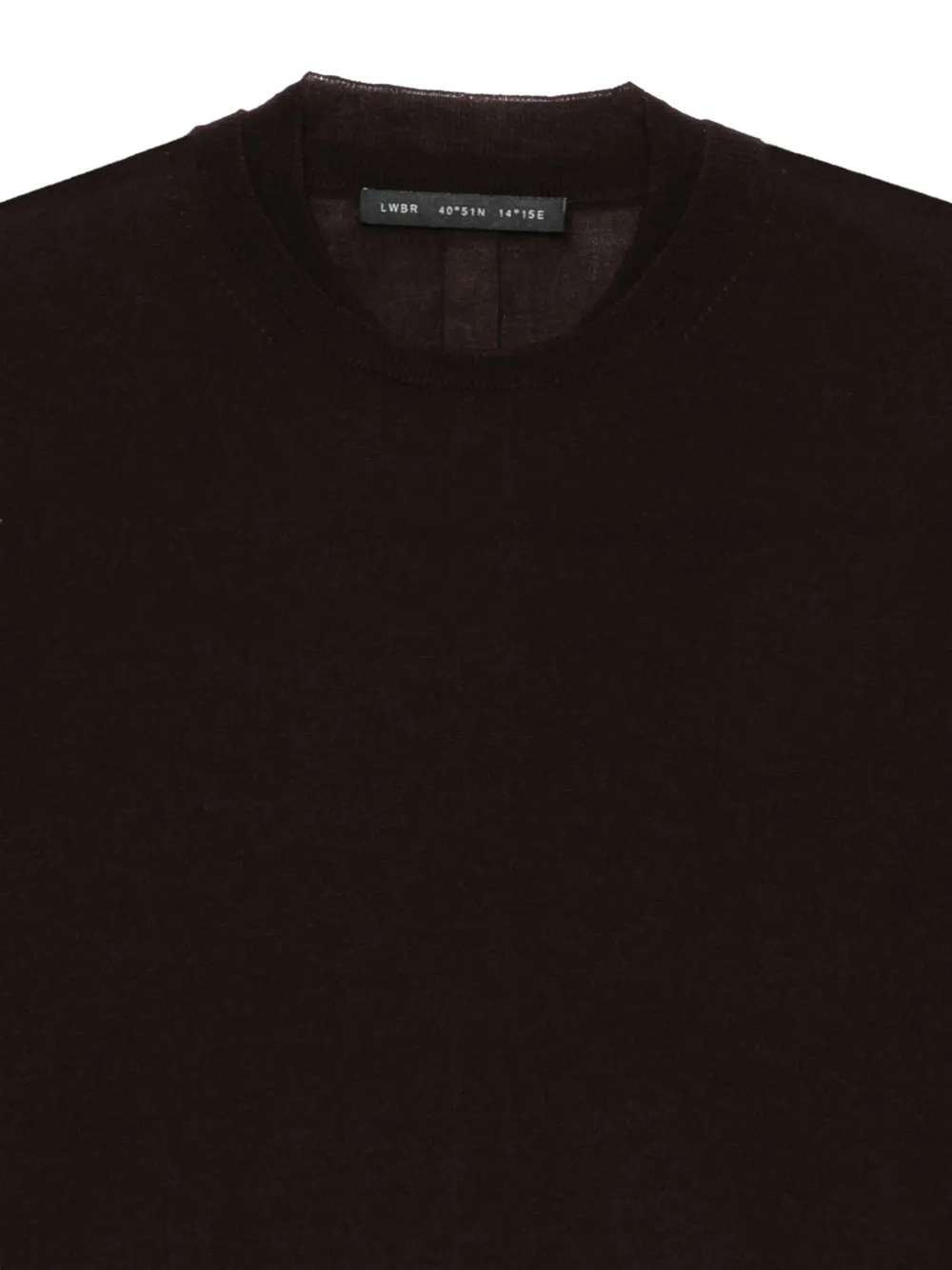 Low Brand long-sleeve sweater Zwart