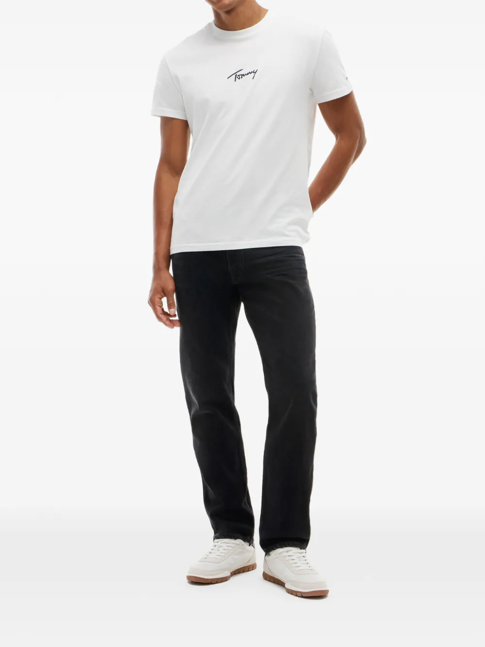 Tommy Hilfiger Ryan slim-fit jeans met rechte pijpen Zwart