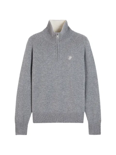 Tommy Hilfiger quarter-zip raglan-sleeve sweater
