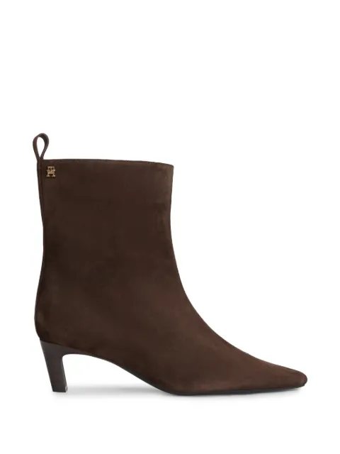 Tommy Hilfiger suede pointed-toe ankle boots