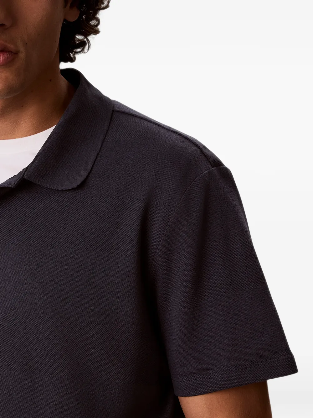 Calvin Klein Poloshirt met geborduurd logo Blauw