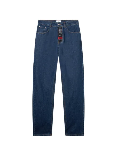 GCDS jeans rectos con cinco bolsillos