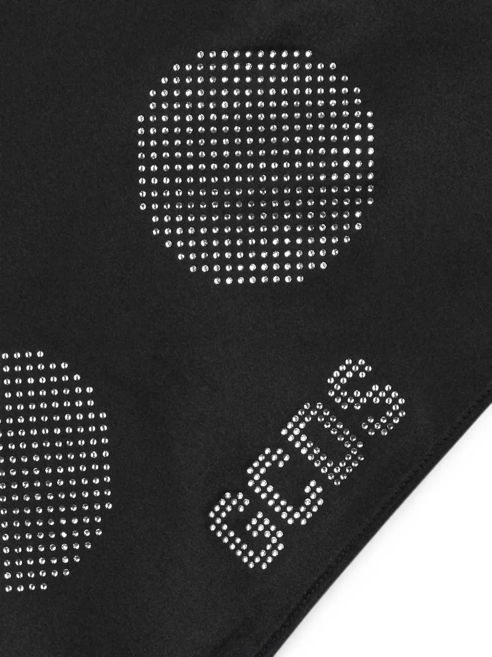 GCDS Bandana verfraaid met kristallen Zwart